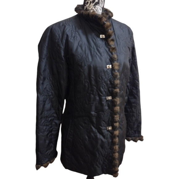 Cabi Winter Jacket Lightweight Hip Length - Picture 4 of 12